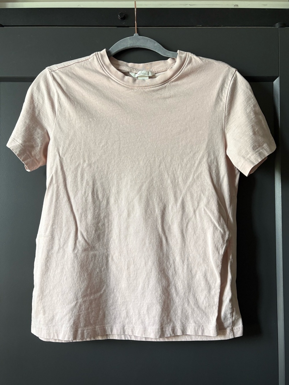 H&M MAMA Light Blush Crewneck Tee | Maternity